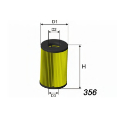 L125 MISFAT Масляный фильтр