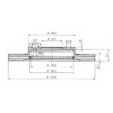 BDC3899 QUINTON HAZELL Тормозной диск