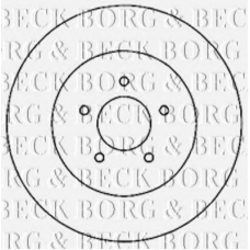 BBD5146 BORG & BECK Тормозной диск