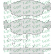 05P744 LPR Комплект тормозных колодок, дисковый тормоз