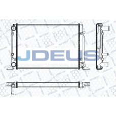 RA0010061 JDEUS Радиатор, охлаждение двигателя