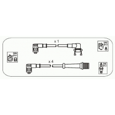 RB13 JANMOR Комплект проводов зажигания