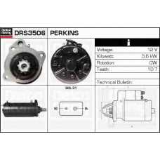 DRS3506 DELCO REMY Стартер