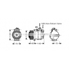 MSK526 AVA Компрессор, кондиционер