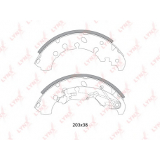 BS5901 LYNX Колодки торм.зад. opel corsa d