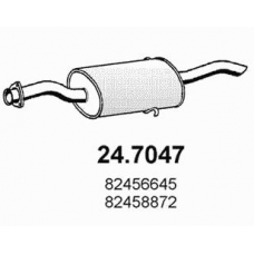 24.7047 ASSO Глушитель выхлопных газов конечный