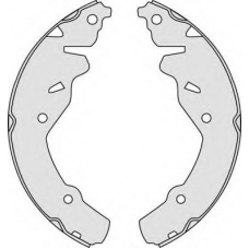 M863 MGA Комплект тормозных колодок