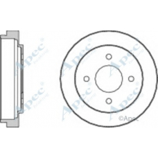 DRM9907 APEC Тормозной барабан