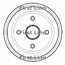FBR900 FIRST LINE Тормозной барабан
