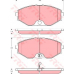 GDB3273 TRW Комплект тормозных колодок, дисковый тормоз