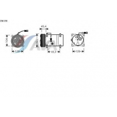 CNK158 AVA Компрессор, кондиционер
