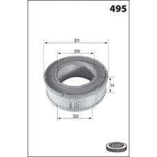 EL3027 MECAFILTER Воздушный фильтр