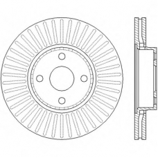 562436B BENDIX Тормозной диск