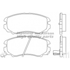 I042-50HD ASHUKI Комплект тормозных колодок, дисковый тормоз