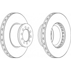 FCR186A FERODO Тормозной диск