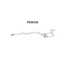 FD30123 VENEPORTE Предглушитель выхлопных газов