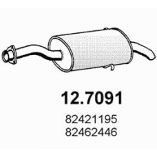 12.7091 ASSO Глушитель выхлопных газов конечный