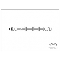 19025849 CORTECO Тормозной шланг