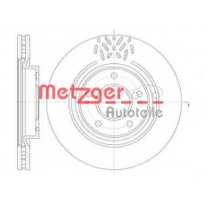 6996.10 METZGER Тормозной диск