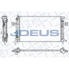 RA0200970 JDEUS Радиатор, охлаждение двигателя