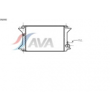 CN2002 AVA Радиатор, охлаждение двигателя