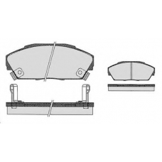 RA.0455.0 RAICAM Комплект тормозных колодок, дисковый тормоз
