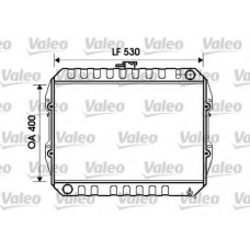 734846 VALEO Радиатор, охлаждение двигателя