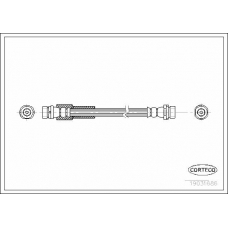 19031686 CORTECO Тормозной шланг