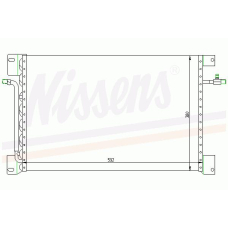 94177 NISSENS Конденсатор, кондиционер