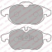 LP1723 DELPHI Комплект тормозных колодок, дисковый тормоз