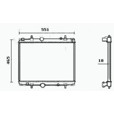 RM0427 EQUAL QUALITY Радиатор, охлаждение двигателя