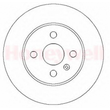 562254B BENDIX Тормозной диск