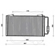 30N0003 ELECTRO AUTO Конденсатор, кондиционер