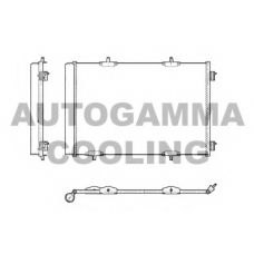 103972 AUTOGAMMA Конденсатор, кондиционер