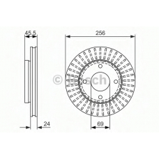 0 986 479 958 BOSCH Тормозной диск