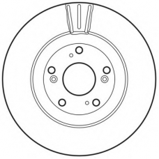 562807BC BENDIX Тормозной диск