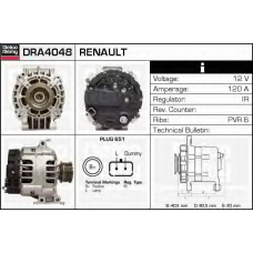 DRA4048 DELCO REMY Генератор