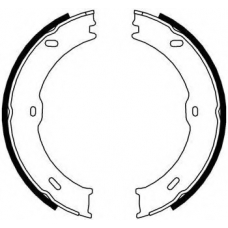 LVBS798 MOTAQUIP Комплект тормозных колодок, стояночная тормозная с