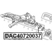 DAC40720037 FEBEST Подшипник ступицы колеса