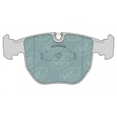 SP 327 PR SCT Комплект тормозных колодок, дисковый тормоз