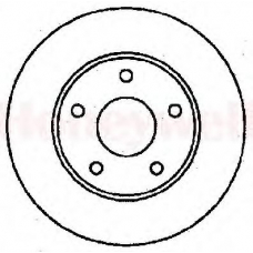 561451B BENDIX Тормозной диск