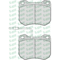 05P146 LPR Комплект тормозных колодок, дисковый тормоз