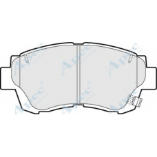 PAD785 APEC Комплект тормозных колодок, дисковый тормоз