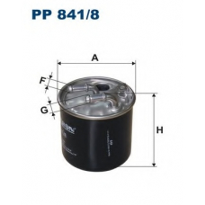 PP841/8 FILTRON Топливный фильтр