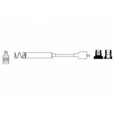 0 986 356 079 BOSCH Провод зажигания