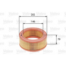 585642 VALEO Воздушный фильтр