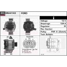 DRA4143 DELCO REMY Генератор