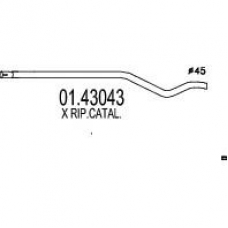 01.43043 MTS Труба выхлопного газа