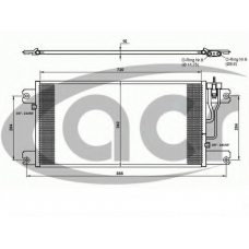 300652 ACR Конденсатор, кондиционер