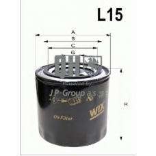 1518501409 Jp Group Масляный фильтр